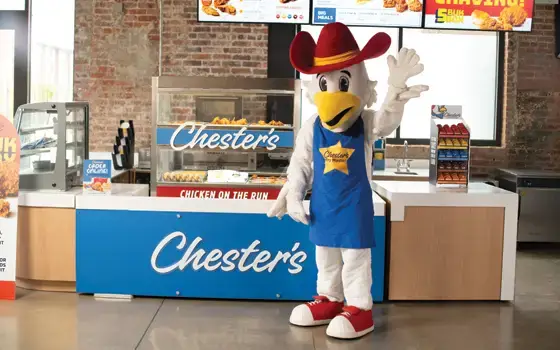 chesters mascot in store